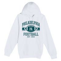 Philadelphia Football Est 1933 Eagle Football Philadelphia Football Champion Premium Pullover Hoodie