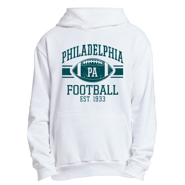 Philadelphia Football Est 1933 Eagle Football Philadelphia Football Champion Urban Pullover Hoodie