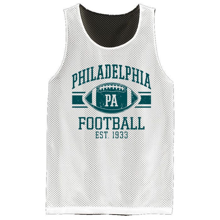 Philadelphia Football Est 1933 Eagle Football Philadelphia Football Champion Mesh Reversible Basketball Jersey Tank