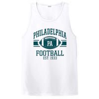 Philadelphia Football Est 1933 Eagle Football Philadelphia Football Champion PosiCharge Competitor Tank