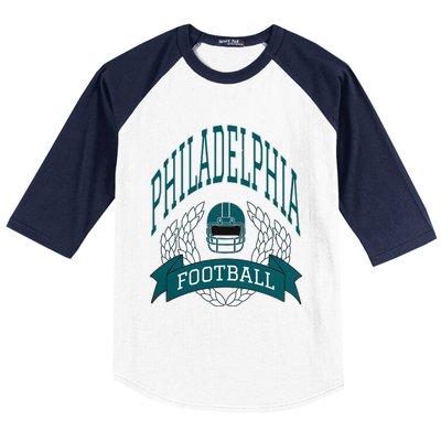 Philadelphia Football Eagle Football Philadelphia Football Champion Baseball Sleeve Shirt