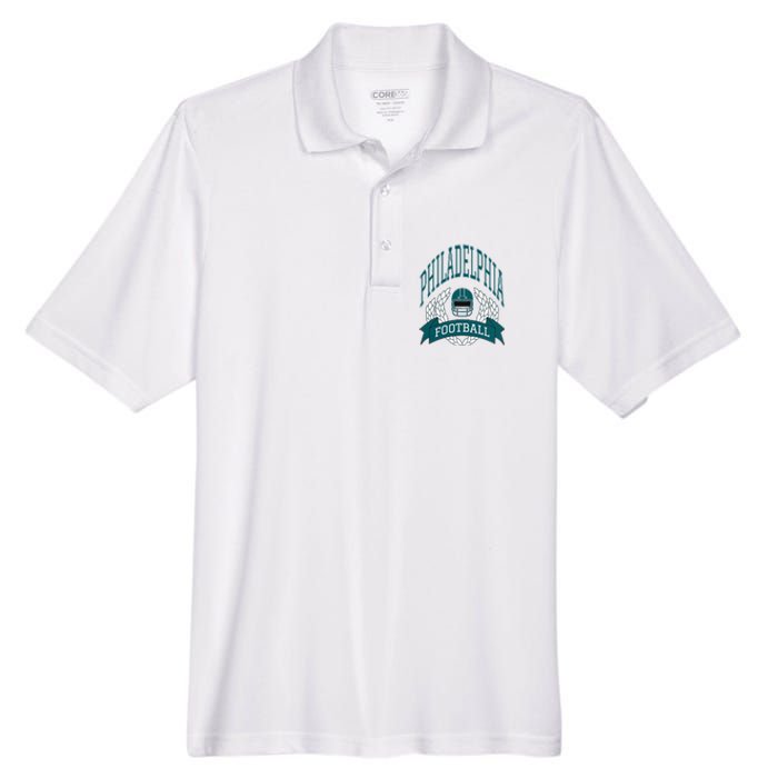 Philadelphia Football Eagle Football Philadelphia Football Champion Men's Origin Performance Pique Polo