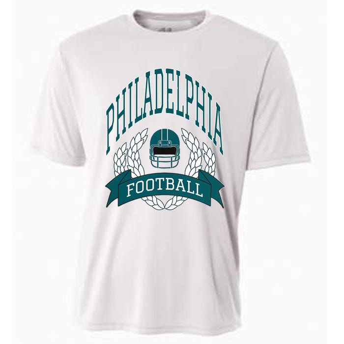 Philadelphia Football Eagle Football Philadelphia Football Champion Cooling Performance Crew T-Shirt