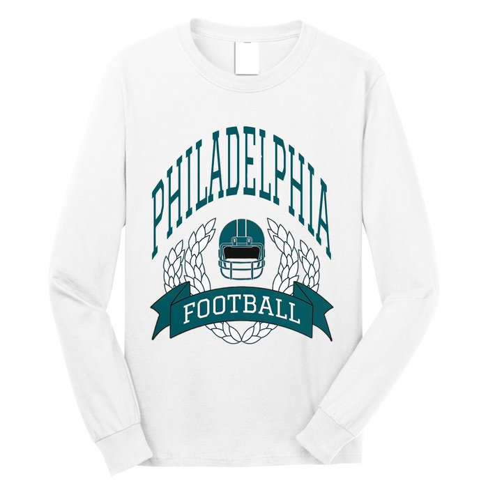 Philadelphia Football Eagle Football Philadelphia Football Champion Long Sleeve Shirt