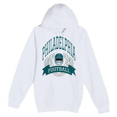 Philadelphia Football Eagle Football Philadelphia Football Champion Premium Pullover Hoodie