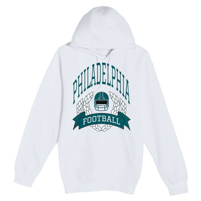 Philadelphia Football Eagle Football Philadelphia Football Champion Premium Pullover Hoodie