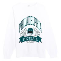 Philadelphia Football Eagle Football Philadelphia Football Champion Premium Crewneck Sweatshirt