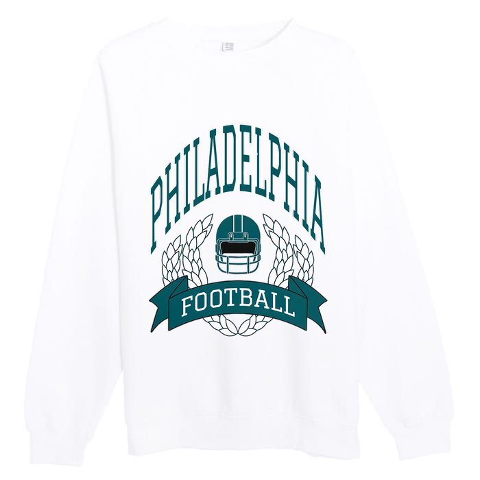 Philadelphia Football Eagle Football Philadelphia Football Champion Premium Crewneck Sweatshirt