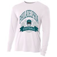 Philadelphia Football Eagle Football Philadelphia Football Champion Cooling Performance Long Sleeve Crew