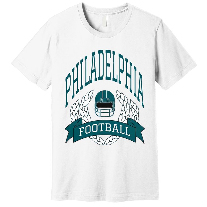 Philadelphia Football Eagle Football Philadelphia Football Champion Premium T-Shirt