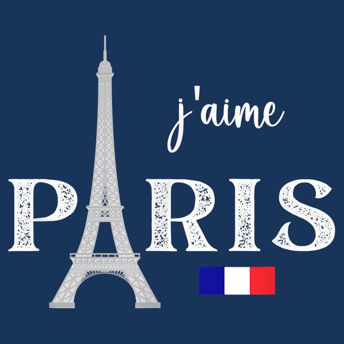 Paris France Eiffel Tower Souvenir Toddler T-Shirt