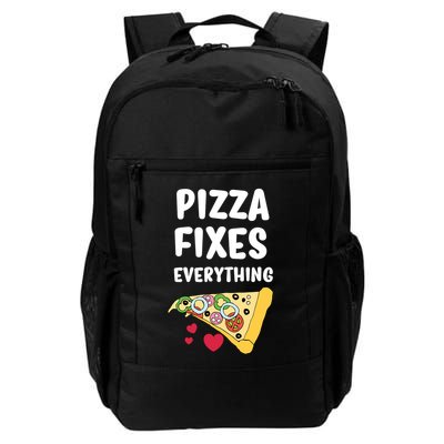 Pizza Fixes Everything Backpack