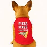Pizza Fixes Everything Doggie Tank
