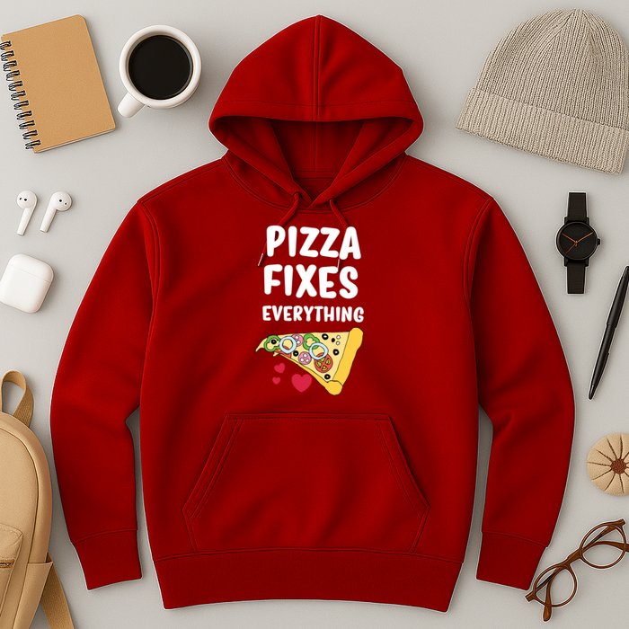 Pizza Fixes Everything Hoodie