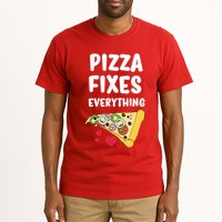 Pizza Fixes Everything Tall T-Shirt
