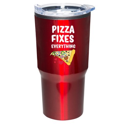 Pizza Fixes Everything Tumbler