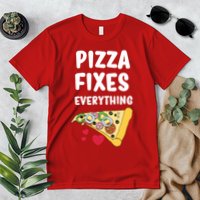 Pizza Fixes Everything Premium T-Shirt