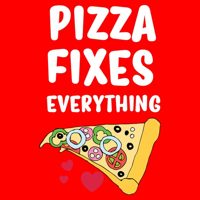 Pizza Fixes Everything Premium T-Shirt