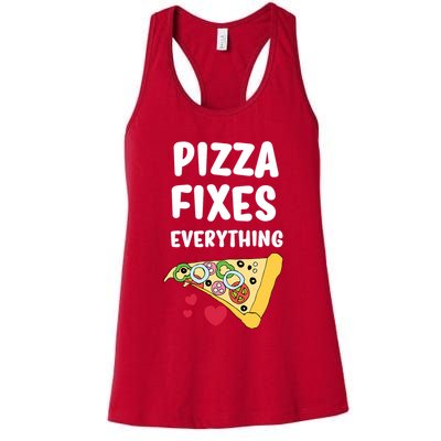 Pizza Fixes Everything Womens Tank Top