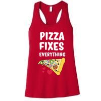 Pizza Fixes Everything Womens Tank Top