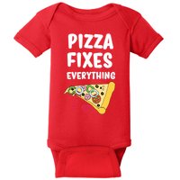 Pizza Fixes Everything Baby Bodysuit