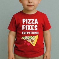 Pizza Fixes Everything Toddler T-Shirt