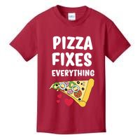 Pizza Fixes Everything Kids T-Shirt