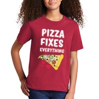 Pizza Fixes Everything Kids T-Shirt