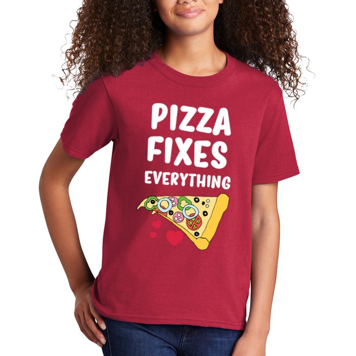 Pizza Fixes Everything Kids T-Shirt