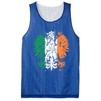 Polish Flag Eagle Irish Flag Colors Gift Great Gift Mesh Reversible Basketball Jersey Tank