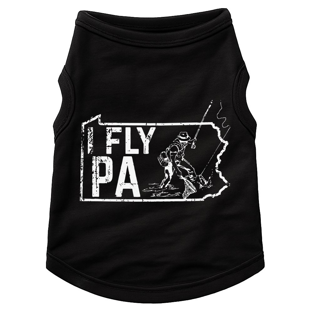 Pennsylvania Fly Fishing Fisherman Doggie Tank