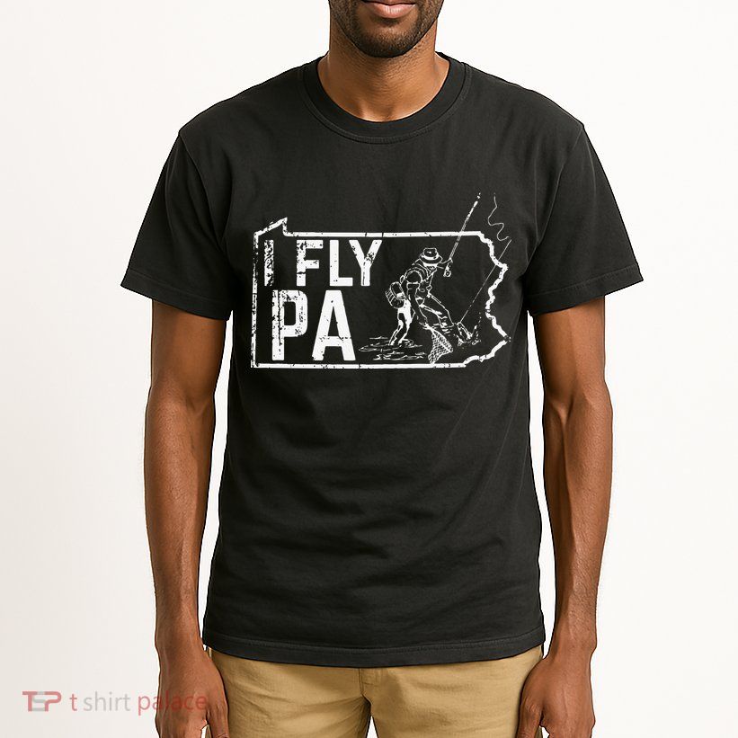 Pennsylvania Fly Fishing Fisherman Tall T-Shirt