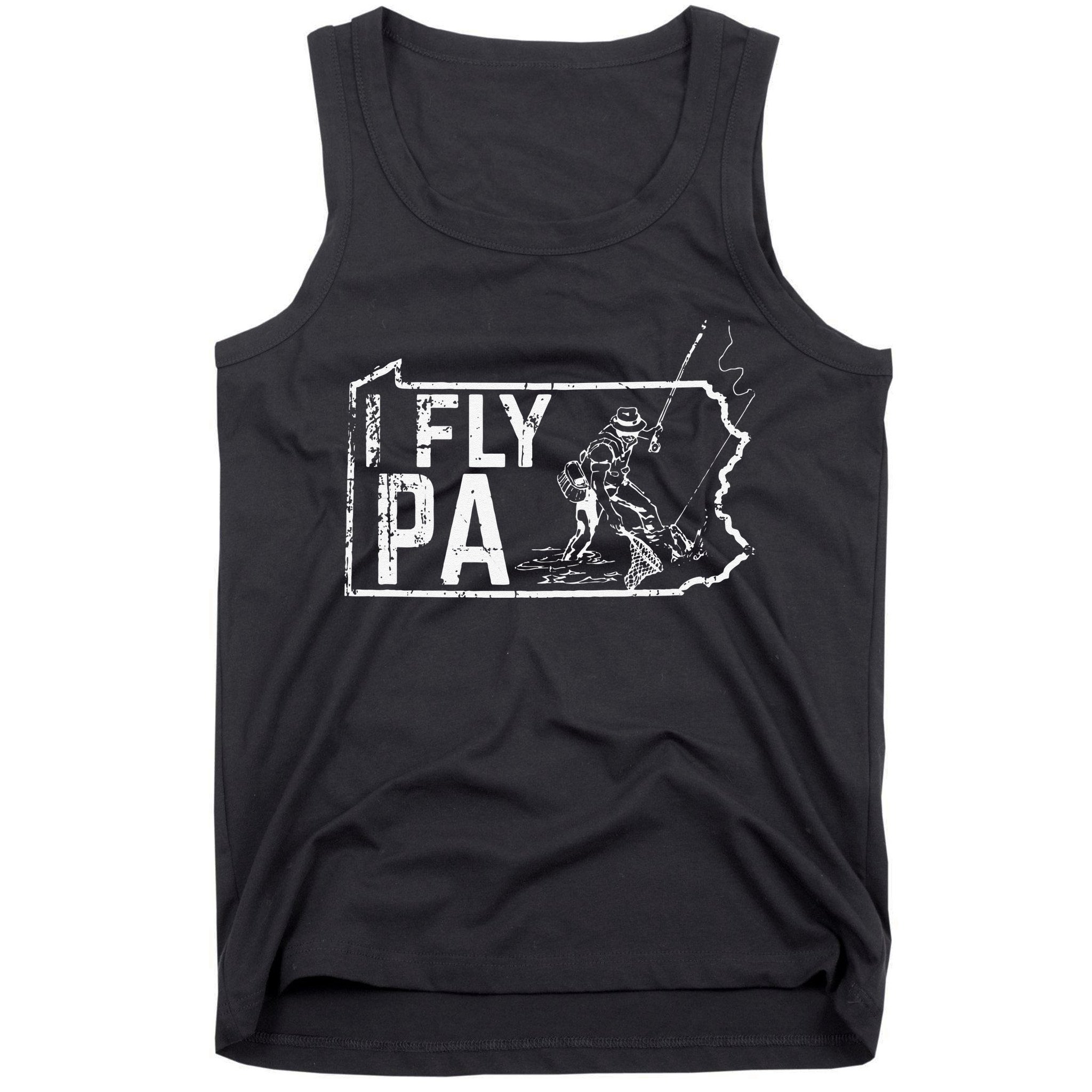 Pennsylvania Fly Fishing Fisherman Tank Top