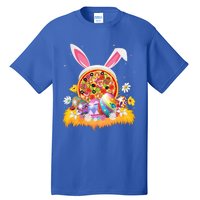 Pizza Fast Food Lover Easter Egg Funny Pizza Easter Sunday Great Gift Tall T-Shirt