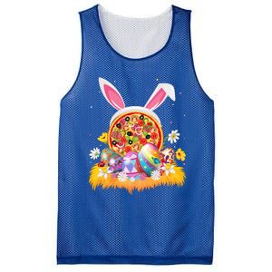 Pizza Fast Food Lover Easter Egg Funny Pizza Easter Sunday Great Gift Mesh Reversible Basketball Jersey Tank