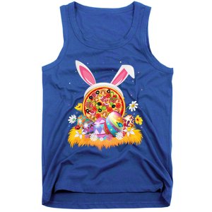 Pizza Fast Food Lover Easter Egg Funny Pizza Easter Sunday Great Gift Tank Top