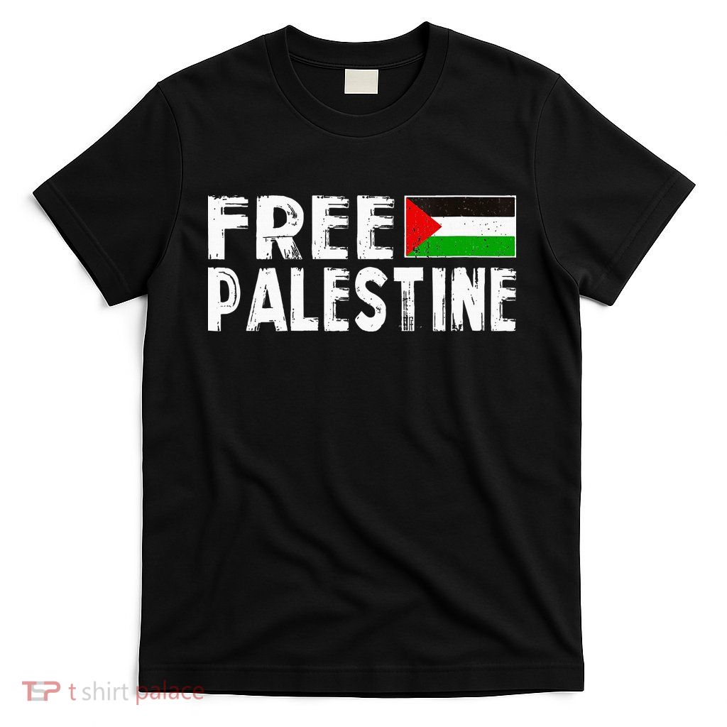 Palestine Flag Free Gaza Palestinian Proud Free Palestine T-Shirt