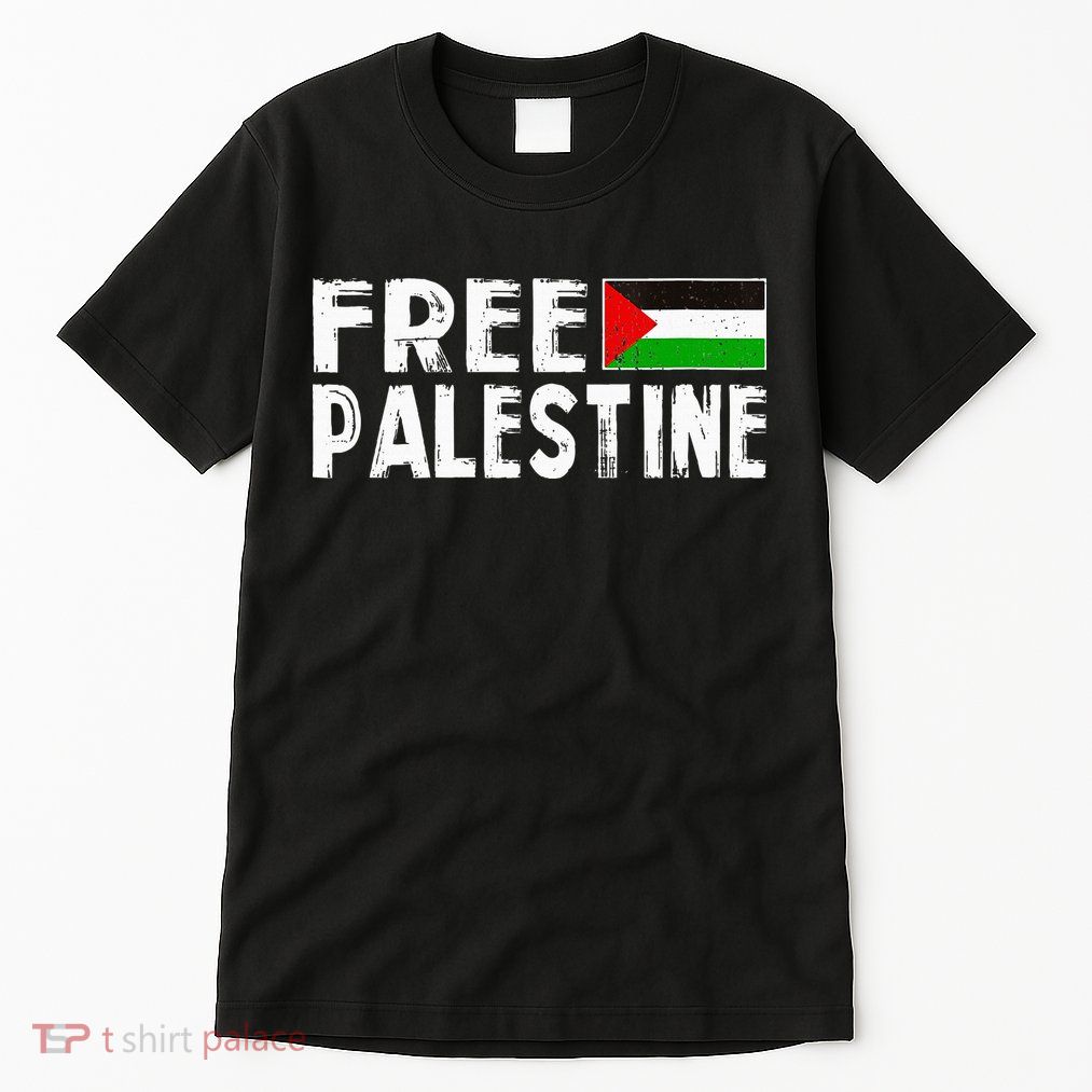 Palestine Flag Free Gaza Palestinian Proud Free Palestine Tall T-Shirt
