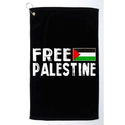 Palestine Flag Free Gaza Palestinian Proud Free Palestine Golf Towel