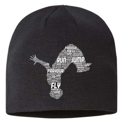 Parkour Freerunner Freerunning Traceur Sustainable Beanie