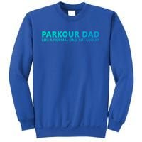 Parkour Father Free Running Parkour Dad Gift Sweatshirt