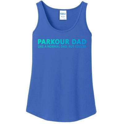 Parkour Father Free Running Parkour Dad Gift Ladies Essential Tank