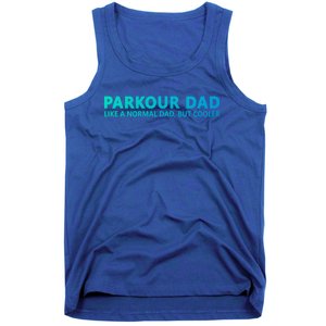 Parkour Father Free Running Parkour Dad Gift Tank Top