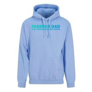 Parkour Father Free Running Parkour Dad Gift Unisex Surf Hoodie