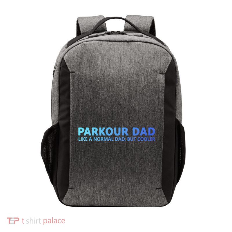 Parkour Father Free Running Parkour Dad Gift Vector Backpack