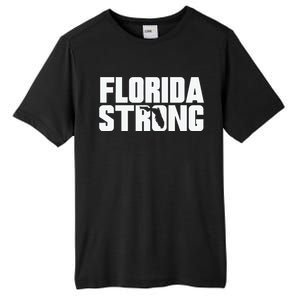 Pray For Florida Strong Tall Fusion ChromaSoft Performance T-Shirt