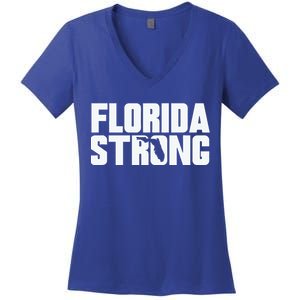 Pray For Florida Strong Women's V-Neck T-Shirt