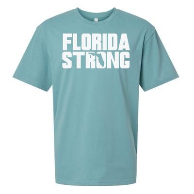 Pray For Florida Strong Sueded Cloud Jersey T-Shirt