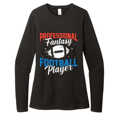 Professional Fantasy Football Game Player Draft League Day Womens CVC Long Sleeve Shirt