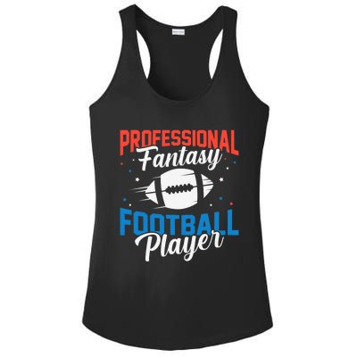 Professional Fantasy Football Game Player Draft League Day Ladies PosiCharge Competitor Racerback Tank